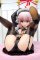 Nitro Plus - 1/6 Super Sonico Gothic Maid Ver with Bed Base Gift PVC Figure