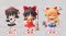 Touhou Project - Petit Nendoroid Vol. 1 Set of 3