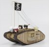 Girls and Panzer - 1/35 Mk. IV Team Samesan Tank with Prepainted Figures