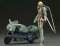 Bubblegum Crisis - 1/15 Nene with MotoSlave Action figure