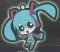 Vocaloid - Miku x Power Girls Miku Rubber Key chain