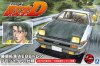 Initial D - 1/24 Fujiwara Takumi Toyota AE86 Trueno Project-d Ver. Model Kit