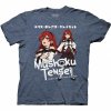 Mushoku Tensei Jobless Reincarnation - Eris with Logo Light Blue T-Shirt M