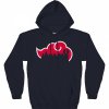 Naruto Shippuden - Akatsuki Cloud with Silhouettes Pull Over Fleece Hoodie Black L