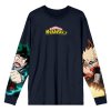 My Hero Academia - Deku and Bakugo Long Sleeve T-Shirt L