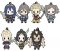 Fire Emblem Awakening - Rubber Character Keychain Straps All Units Collection vol. 2 Set of 8