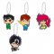 Yu Yu Hakusho - Rubber Mascot Vol. 1 Kessoku! Urameshi Team Set of 6 Re-Release