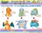 Pokemon XY - Kanto Starters Charmander and Charizard Plush Set of 2