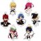 Magi Kingdom of Magic - Acrylic Character Joint Charm Straps Set of 7