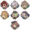 Amnesia - Character Trading Rubber Magnet vol. 2 Set of 10