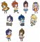 Non Non Biyori - Character Trading Rubber Straps Set of 10