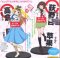 Mawaru Penguin Drum - Penguin Queen Himari Takakura & Ringo Oginome Taito Prize Figures Set of 2