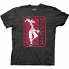 One Piece - Luffy on Red T-Shirt M