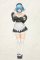 Rosario to Vampire - 1/7 Kurumu Kurono Maid Ver PVC Figure