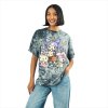 Sanrio - Hello Kitty and Friends Charcoal Wash Oversized Juniors Tee M