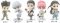 Hunter x Hunter - Petit Collect Hunter II Set of 5