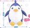 Mawaru Penguin Drum - Squashy Plush Penguin No. 2