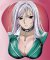 Rosario + Vampire - Inner Moka 3D Mouse Pad