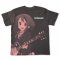 K-ON - Yui Hirasawa Big Print Charcoal T-Shirt (Size L)