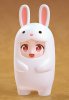 Nendoroid More - White Rabbit Face Parts Case