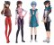 Evangelion - Rebuild of Evangelion Character Portrait Figures F02 Set of 6