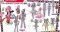 Shugo Chara - SR Capsule Figure Set of 4