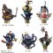 Kingdom Hearts - Formation Arts Vol. 3 Set of 6