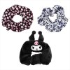 Sanrio - Kuromi 3 Packs Scrunchies