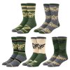 Zelda - Hyrule Crest 5 Pair Crew Socks