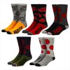 Naruto Shippuden - Split Color 5 Pair Crew Socks