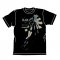 Black Rock Shooter - Chained Black T-Shirt (Size L)