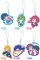 Free! - Clear Rubber Character Straps In Vacation Set of 6