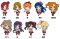 Love Live School Idol Project - Character Rubber Trading Straps Set of 10