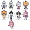 Ore no Kanojo to Osananajimi ga Shuraba Sugiru - Pic Lil Character Rubber Trading Straps Set of 10