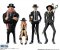 One Piece - Super Styling Suit and Dress Style Trading Figures vol. 2 Set of 8