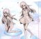 Angel Beats - Kanade One Piece Ver & Y Shirt Ver Prize Figures Set of 2