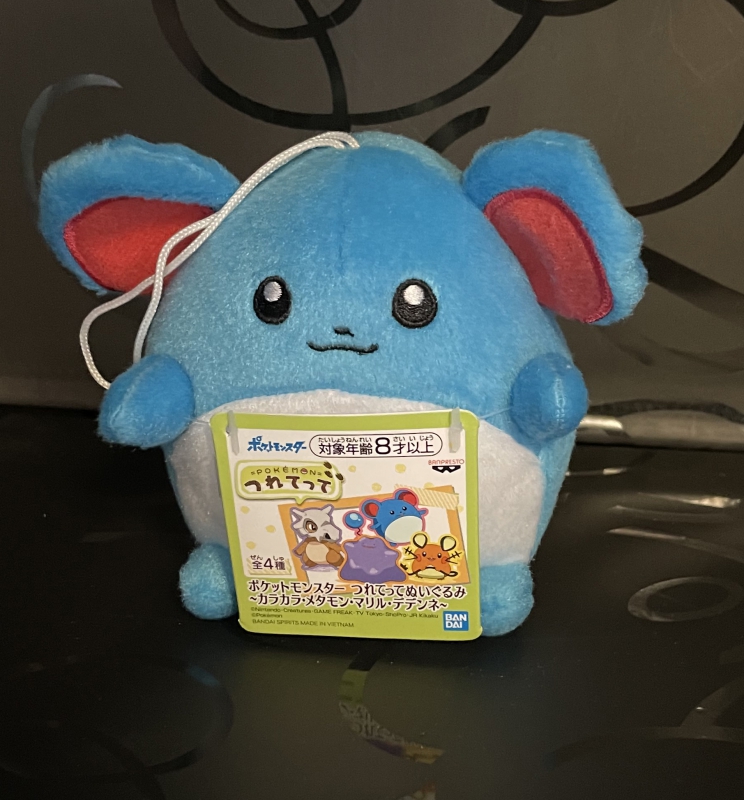 shiny marill plush