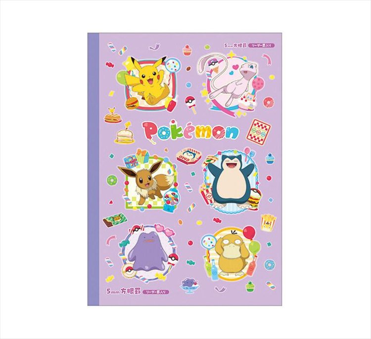 Pokemon - B5 Notebook Purple Pokemon - B5 Notebook Purple