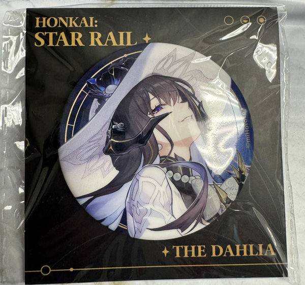 Honkai Star Rail - The Dahlia 58mm Can Badge Honkai Star Rail - The Dahlia 58mm Can Badge