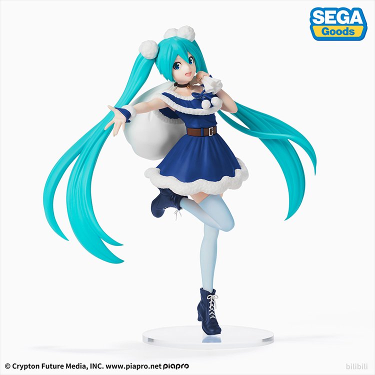 Vocaloid - Miku Christmas 2020 Blue Ver. SPM Prize Figure