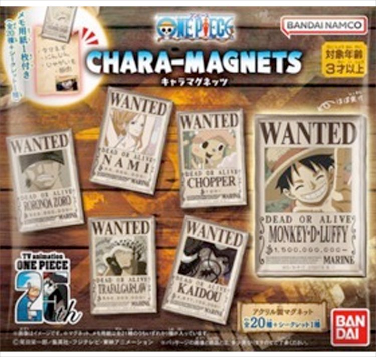One Piece - Chara Magnet SINGL BLIND BOX - Click Image to Close