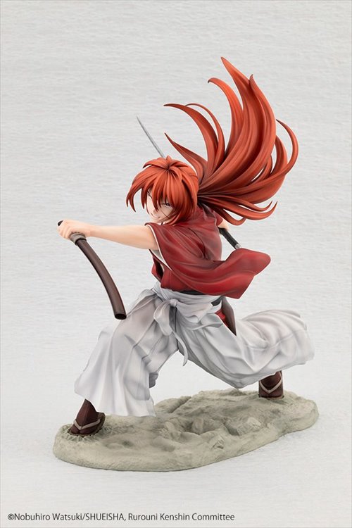Rurouni Kenshin - 1/8 Kenshin Himura ARTFX J Figure - Click Image to Close