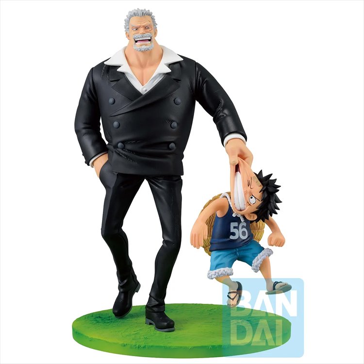 One Piece - Monkey D Garp Revible Moment Ichibansho Figure - Click Image to Close