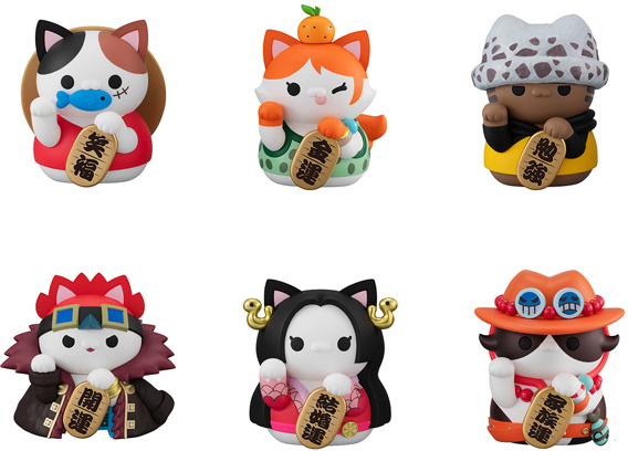 One Piece - Mega Cat Project Fortune Lucky Cat Pirates SINGLE BLIND BOX