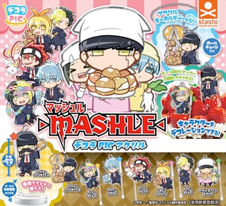 Mashle - Dekora Pic Acrylic Stands SINGLE BLIND BOX CAPSULE