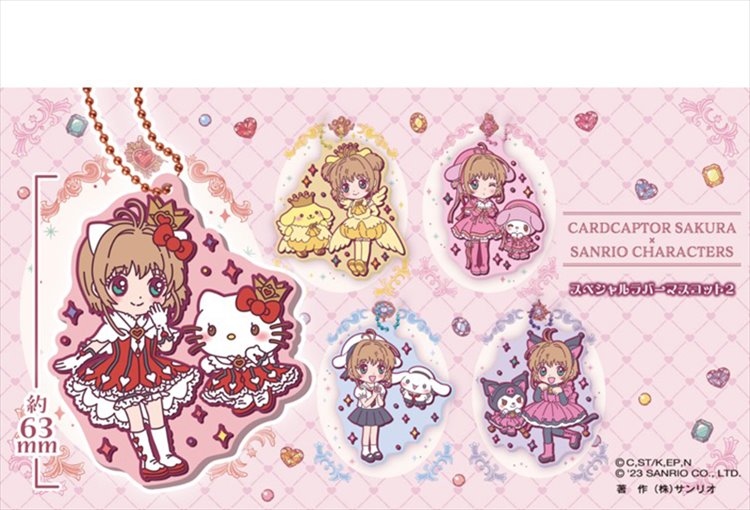 Cardcaptor x Sanrio - Rubber Mascot Vol. 3 SINGLE BLIND BOX CAPSULE