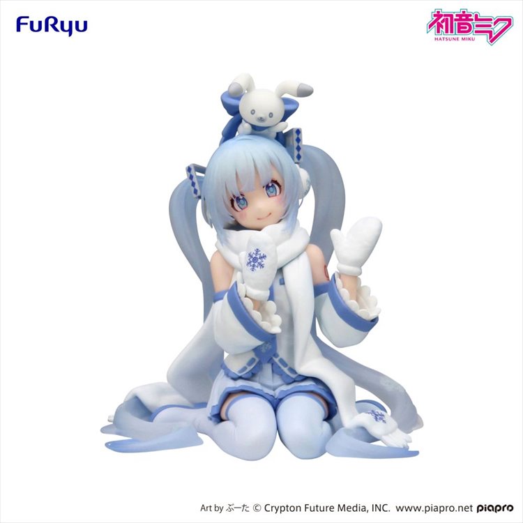 Vocaloid - SNOW MIKU Sky Town 10th ver Noodle Stopper Figure Vocaloid - SNOW MIKU Sky Town 10th ver Noodle Stopper Figure