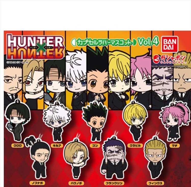 Hunter x Hunter - Rubber Mascot Best SINGLE BLIND BOX CAPSULE Hunter x Hunter - Rubber Mascot Best SINGLE BLIND BOX CAPSULE