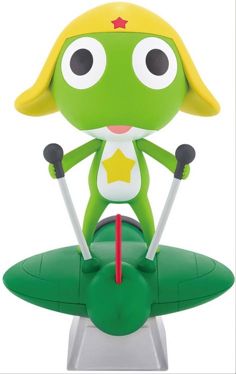 Keroro Sgt Frog - Keroro on small Hovercraft Keroro Sgt Frog - Keroro on small Hovercraft