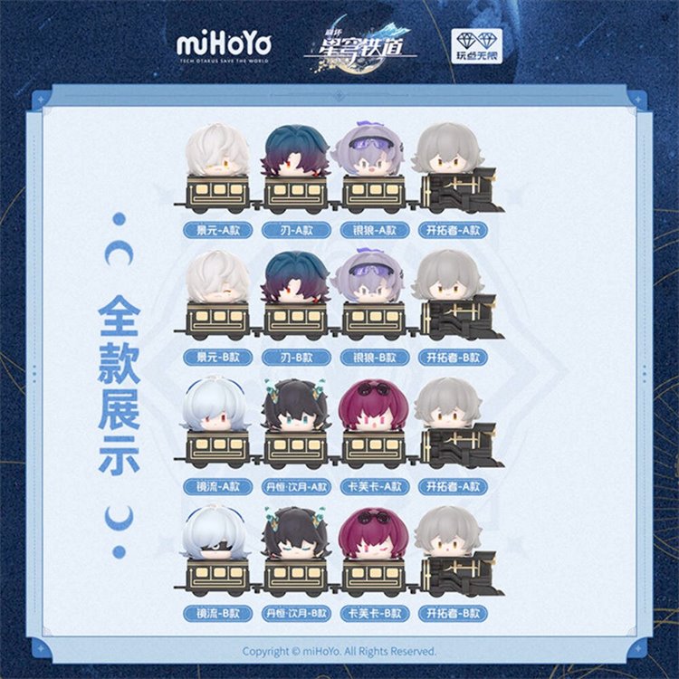 Honkai Star Rail - Stacking Fun Vol. 1 SINGLE BLIND BOX Honkai Star Rail - Stacking Fun Vol. 1 SINGLE BLIND BOX